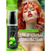 Съедобная смазка на водной основе с ароматом фейхоа - 60 гр. - Биоритм - купить с доставкой в Смоленске