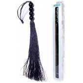 Черная силиконовая плеть - 37 см. - Boys of Toys - купить с доставкой в Смоленске