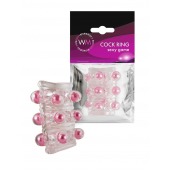 Прозрачная сквозная насадка на пенис с цветными шариками - Erowoman-Eroman - в Смоленске купить с доставкой