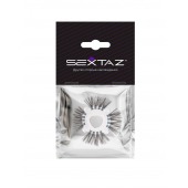 Эластичное эрекционное кольцо с черными «ресничками» - Sextaz - в Смоленске купить с доставкой