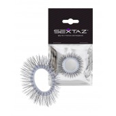 Круглое эрекционное кольцо с «ресничками» - Sextaz - в Смоленске купить с доставкой