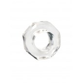 Прозрачное эрекционное кольцо в форме гайки - Sex Expert - в Смоленске купить с доставкой