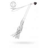 Белая кожаная плеть - 50 см. - Pecado - купить с доставкой в Смоленске