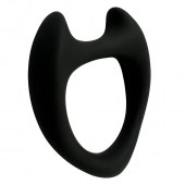 Черное эрекционное кольцо с рожками Wooomy Toro M - Adrien Lastic - в Смоленске купить с доставкой
