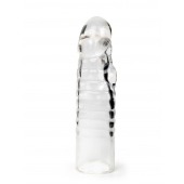 Прозрачная закрытая насадка на член - 15 см. - Sex Expert - в Смоленске купить с доставкой