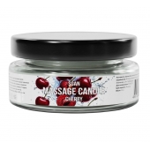 Массажная свеча «Спелая вишня» - 50 мл. - SGAN - купить с доставкой в Смоленске