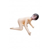 Телесная надувная секс-кукла в позиции догги-стайл - NMC - в Смоленске купить с доставкой