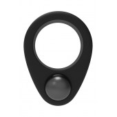 Черное эрекционное кольцо Cockring Single Weight - Dream Toys - в Смоленске купить с доставкой