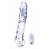 Прозрачная насадка-удлинитель Length Enhancer With Bullet с подхватом - 22,3 см. - NMC - в Смоленске купить с доставкой