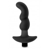 Черный вибромассажер простаты Prostate Massager 03 - 15,2 см. - Blush Novelties - в Смоленске купить с доставкой