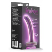 Фиолетовая насадка с гладкой поверхностью Surrender 4.75 Inch Beginner Pegging Dildo - 12 см. - Blush Novelties - купить с доставкой в Смоленске