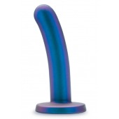 Синяя насадка с гладкой поверхностью Surrender 5.75 Inch Intermediate Pegging Dildo - 14,6 см. - Blush Novelties - купить с доставкой в Смоленске