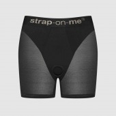 Трусики-шорты для фиксации насадок Strap-on-me Harness Lingerie Halo - size XS - Strap-on-me - купить с доставкой в Смоленске