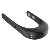 Черное эрекционное виброкольцо на ремешках - Boys of Toys - в Смоленске купить с доставкой