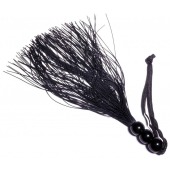 Черная силиконовая плетка - 25,4 см. - Boys of Toys - купить с доставкой в Смоленске