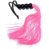 Розовая силиконовая плеть - 35,5 см. - Boys of Toys - купить с доставкой в Смоленске