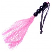 Розовая силиконовая плеть - 35,5 см. - Boys of Toys - купить с доставкой в Смоленске