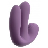 Фиолетовый тройной вибратор MIREVA RC Triple Hands-Free Vibrator - Orion