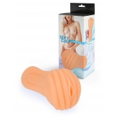 Эластичный мастурбатор в виде вагины телесного цвета - Sexy Girl - в Смоленске купить с доставкой