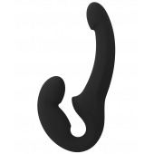 Черный безремневой страпон Share Lite - Fun Factory - купить с доставкой в Смоленске