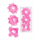 Комплект из 3 розовых эрекционных колец - Erowoman-Eroman - в Смоленске купить с доставкой