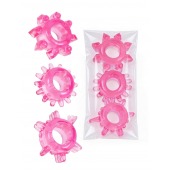 Комплект из трех розовых эрекционных колец - Erowoman-Eroman - в Смоленске купить с доставкой