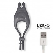 Черное эрекционное виброкольцо с управлением через приложение - Oninder - в Смоленске купить с доставкой