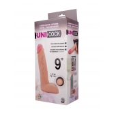 Фаллическая насадка Харнесс UNICOCK 9  - 24 см. - LOVETOY (А-Полимер) - купить с доставкой в Смоленске