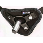 Вибрострапон с двумя насадками UniStrap - 18 и 18 см. - LOVETOY (А-Полимер) - купить с доставкой в Смоленске