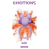 Сиреневое эрекционное виброколечко Emotions Minnie - Lola Games - в Смоленске купить с доставкой