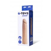 Реалистичная насадка с ярко выраженной головкой - 16,5 см. - A-toys - в Смоленске купить с доставкой