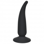 Чёрная анальная пробка P-spot Teazer Black - 12,2 см. - Lola Games - в Смоленске купить с доставкой