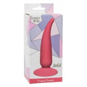 Розовая анальная пробка P-spot Teazer Pink - 12,2 см. - Lola Games - в Смоленске купить с доставкой