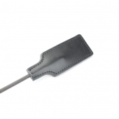 Чёрный профессиональный стек - 73 см. - БДСМ Арсенал - купить с доставкой в Смоленске