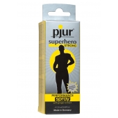Спрей-пролонгатор длительного действия pjur SUPERHERO Strong Spray - 20 мл. - Pjur - купить с доставкой в Смоленске