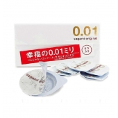 Супер тонкие презервативы Sagami Original 0.01 - 5 шт. - Sagami - купить с доставкой в Смоленске