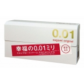 Супер тонкие презервативы Sagami Original 0.01 - 5 шт. - Sagami - купить с доставкой в Смоленске