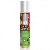 Смазка с ароматом тропических фруктов JO Flavored Tropical Passion - 30 мл. - System JO - купить с доставкой в Смоленске