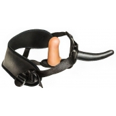 Женский страпон с вагинальной пробкой Woman Strap - 12 см. - LOVETOY (А-Полимер) - купить с доставкой в Смоленске