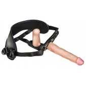 Женский страпон с вагинальной пробкой Woman Strap - 18 см. - LOVETOY (А-Полимер) - купить с доставкой в Смоленске