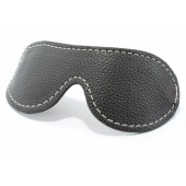 Кожаная маска на глаза - БДСМ Арсенал - купить с доставкой в Смоленске