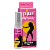 Возбуждающий женский спрей pjur MYSPRAY - 20 мл. - Pjur - купить с доставкой в Смоленске