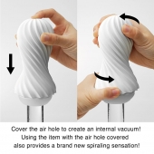 Мастурбатор FLEX Rocky Black с плотным рельефом - Tenga - в Смоленске купить с доставкой