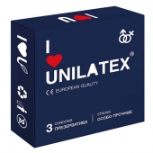 Ультрапрочные презервативы Unilatex Extra Strong - 3 шт. - Unilatex - купить с доставкой в Смоленске
