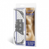 Утяжка на пенис и мошонку Cock Ring With 1.5  Ball Stretcher And Optional Weight Ring - BlueLine - купить с доставкой в Смоленске