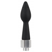 Чёрная анальная насадка для душа Anal Douche Rear Splash - Orion - купить с доставкой в Смоленске