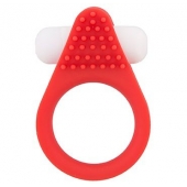 Красное эрекционное кольцо LIT-UP SILICONE STIMU RING 1 RED - Dream Toys - в Смоленске купить с доставкой