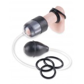 Комактная помпа-насос для головки Suck N’ Stroke Head Pump - Pipedream - в Смоленске купить с доставкой