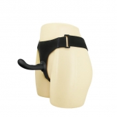 Страпон с изогнутой головкой Ultra Harness Curvy Dildo - 15,8 см. - Baile - купить с доставкой в Смоленске