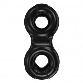 Чёрное эрекционное виброкольцо Eight - Bathmate - в Смоленске купить с доставкой